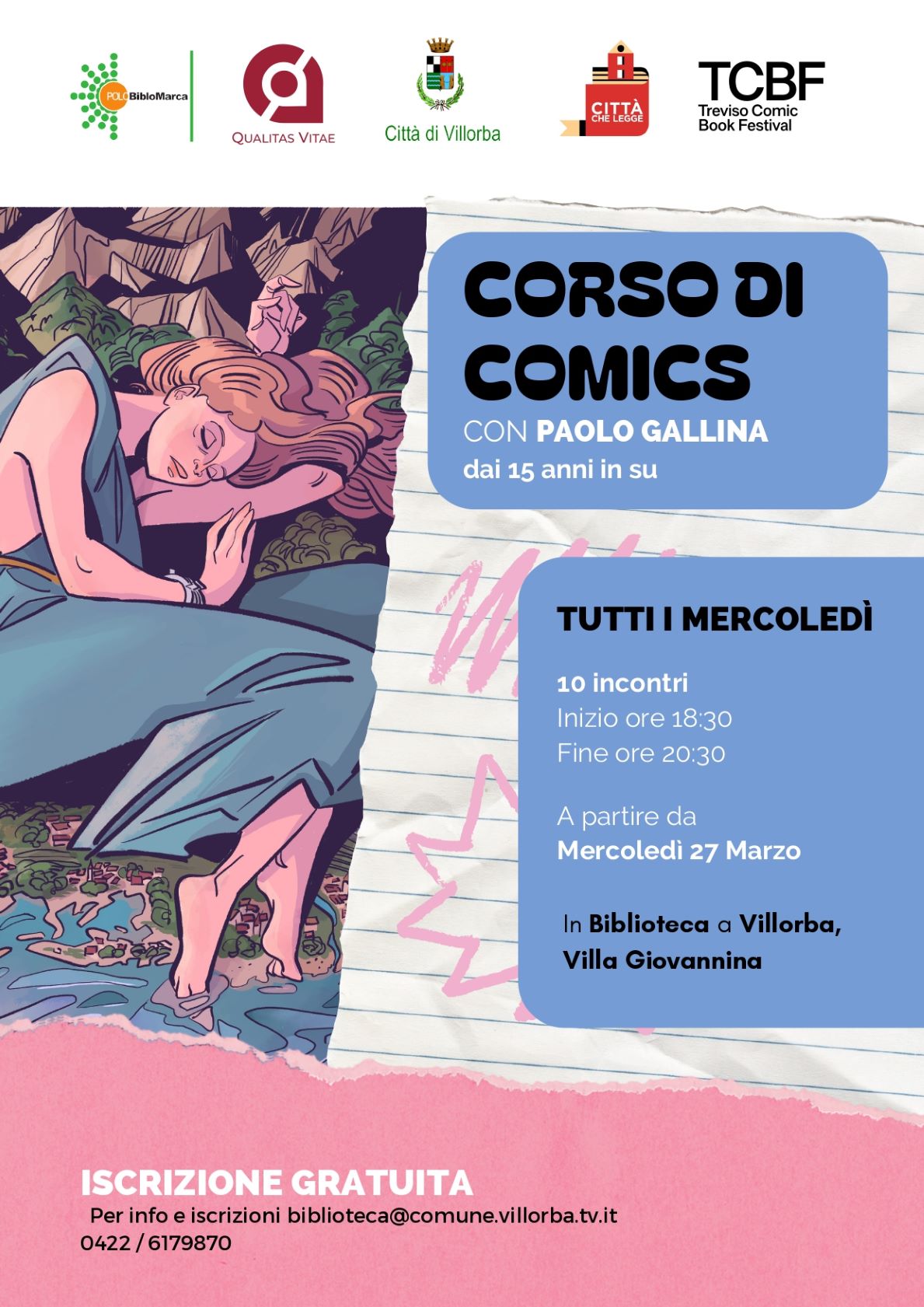 locandina fumetti Ridimensionata