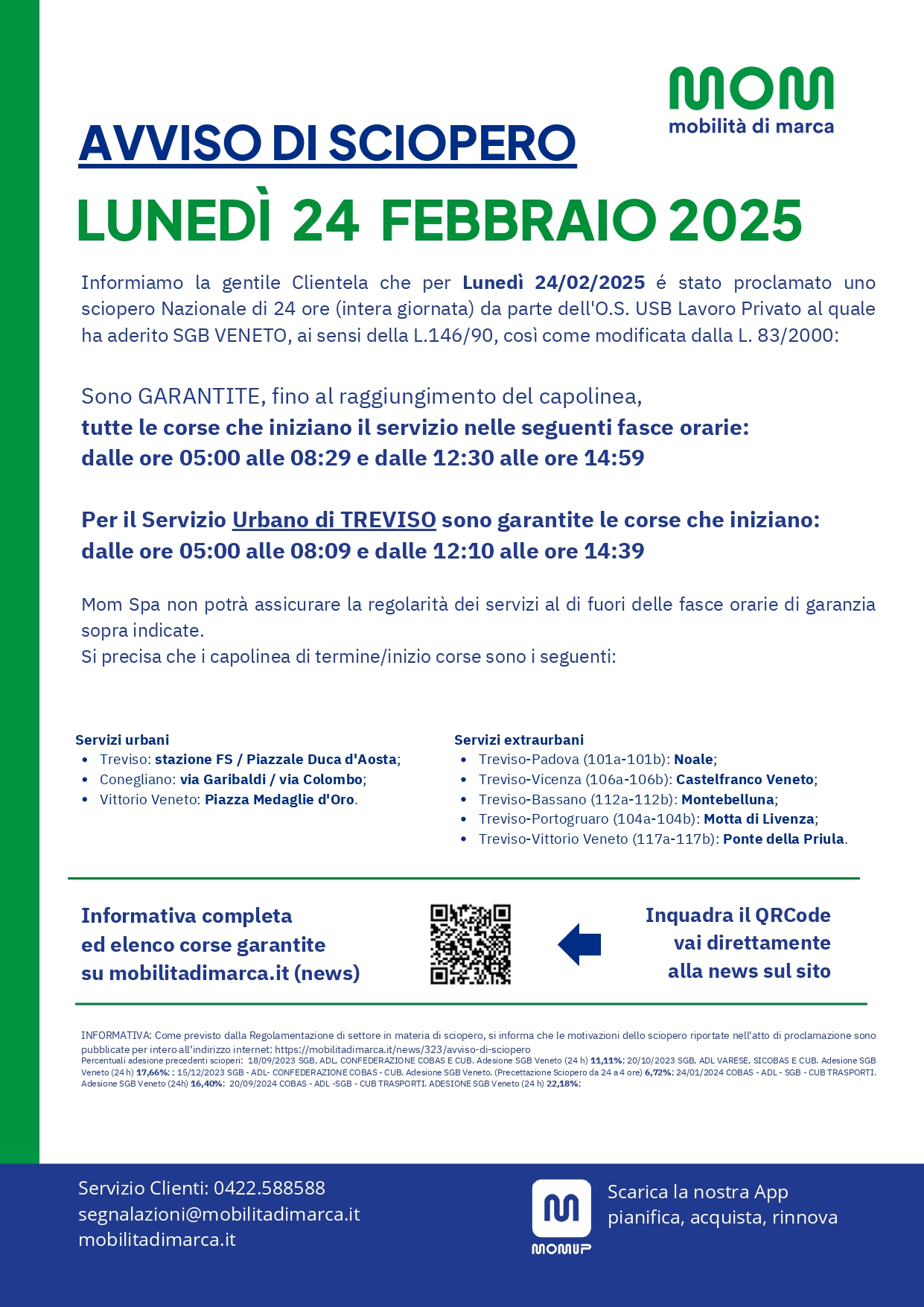 AVVISO DI SCIOPERO 24.02.25