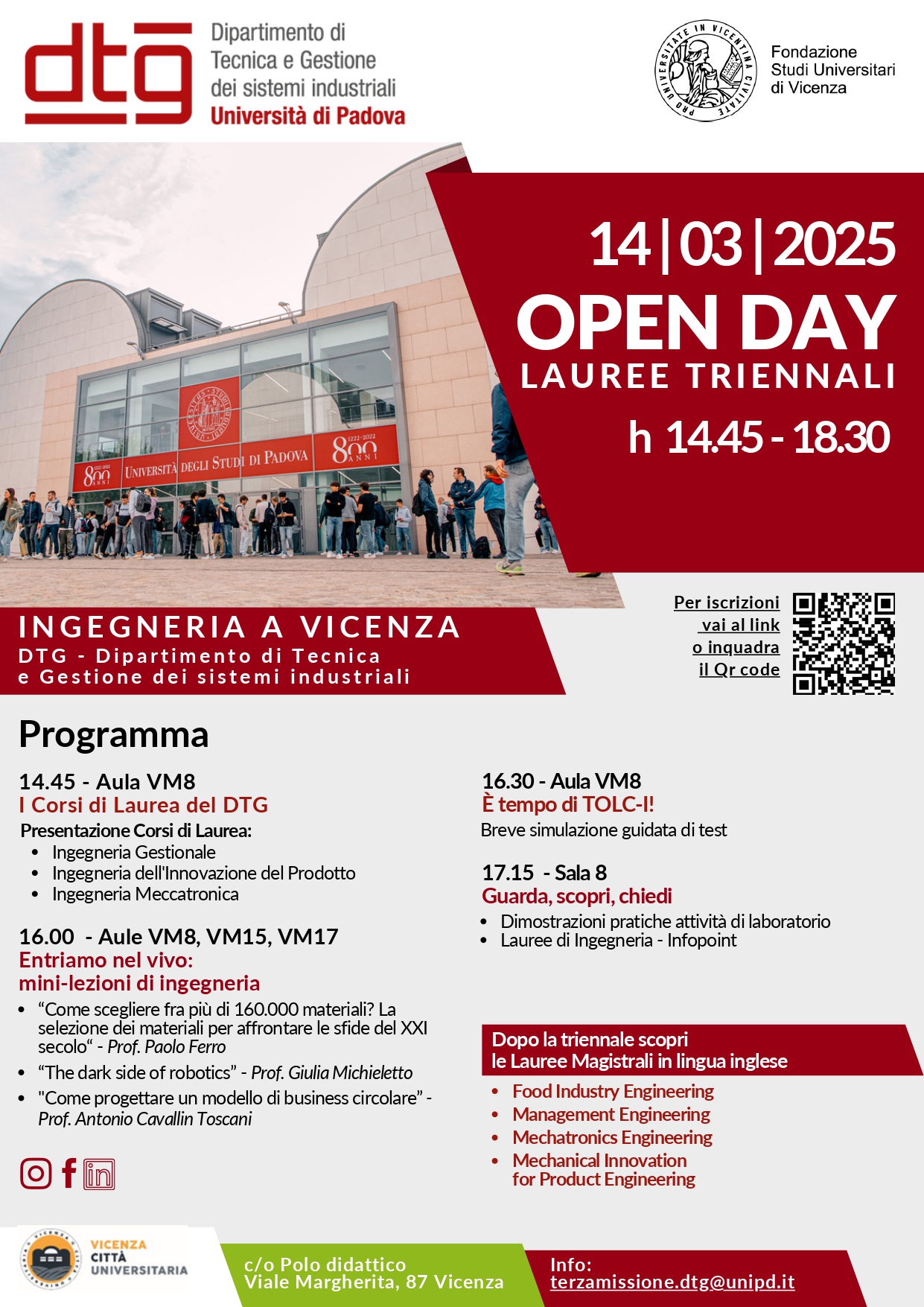 Open Day 14.03.2025 DEF