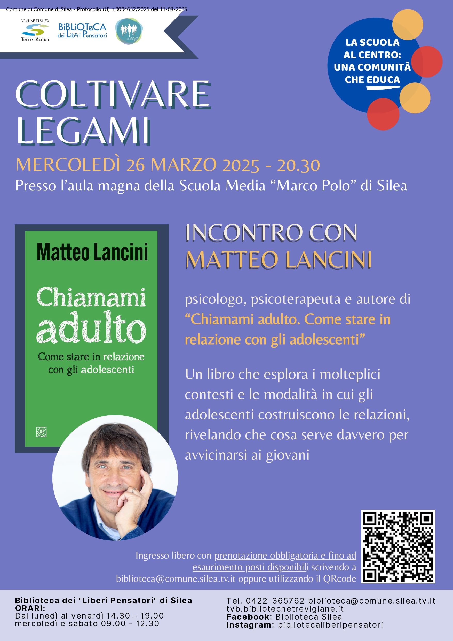 Matteo Lancini locandina